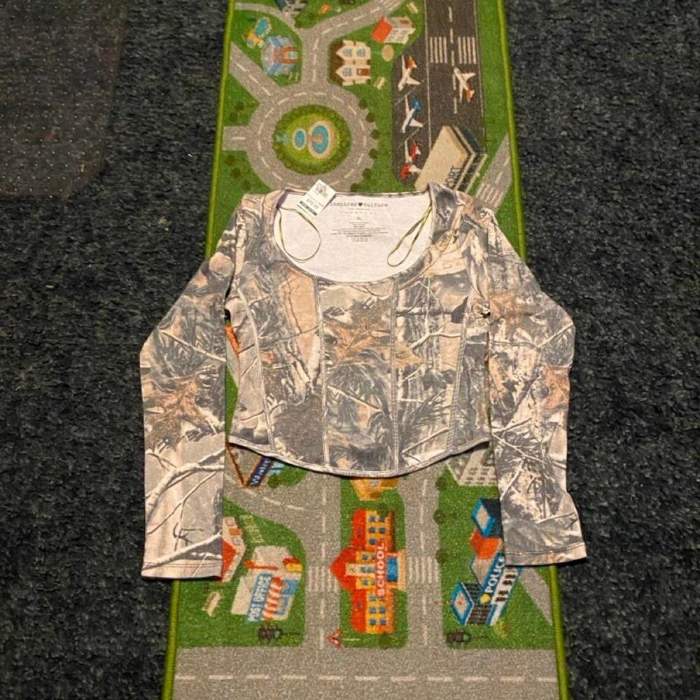 Inspired culture camo women’s shirt
